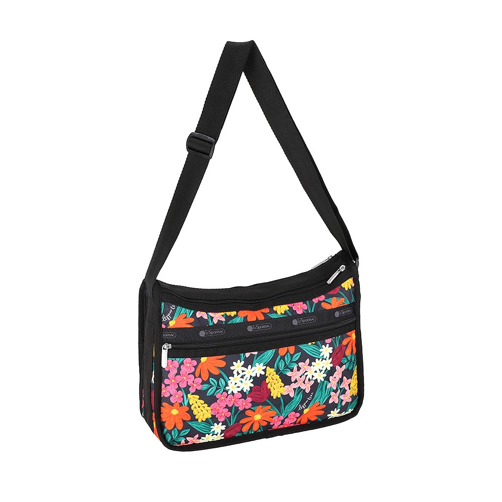 Lesportsac Deluxe Everyday Bag 奢華斜背包/ 繽紛花園, , large