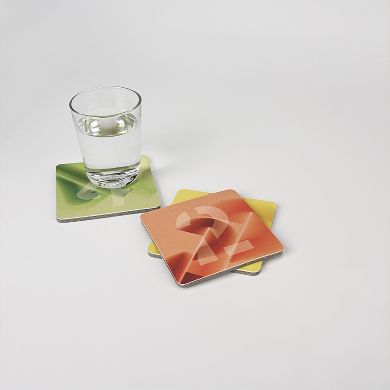 【Monster】 My Number Rhyme Soft Diatomaceous Earth Absorbent Coaster – Lucky Number Series (10x10cm) – 7, , large