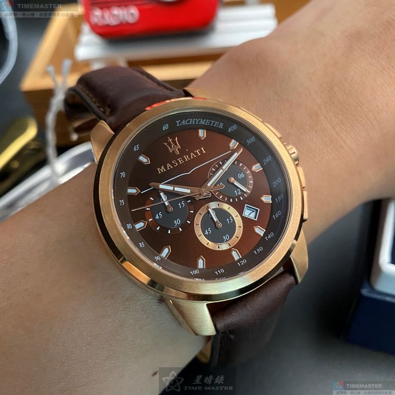 [TIMEMASTER] MASERATI watch, 44mm, R8871621004