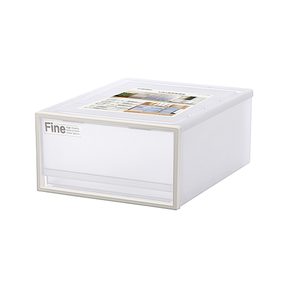【真心良品】KEYWAY聯府  FINE抽屜整理箱30L-1入, , large