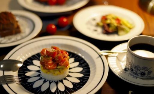 Floral Cup and Saucer Set of 3 (Daisy), , large