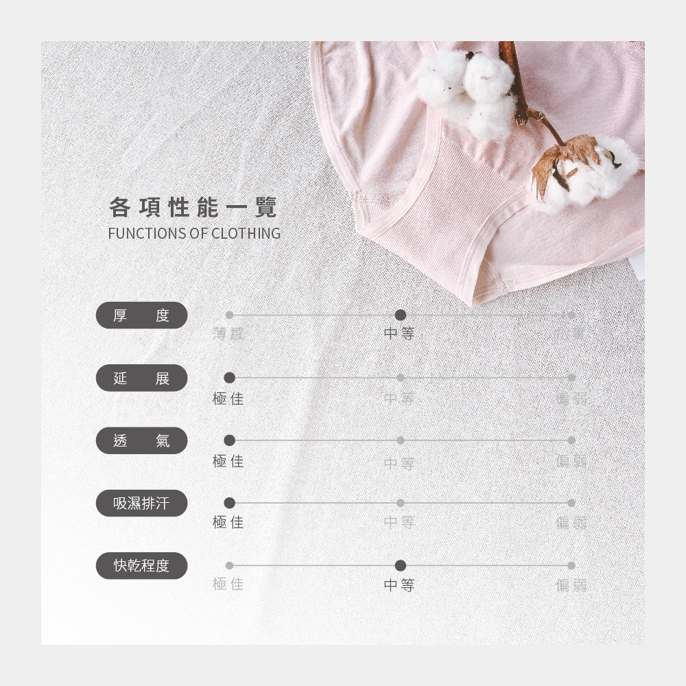 【Cheau Chi 】Women's Seamless Briefs - Seamless, Cooling, Antibacterial, Breathable, , large