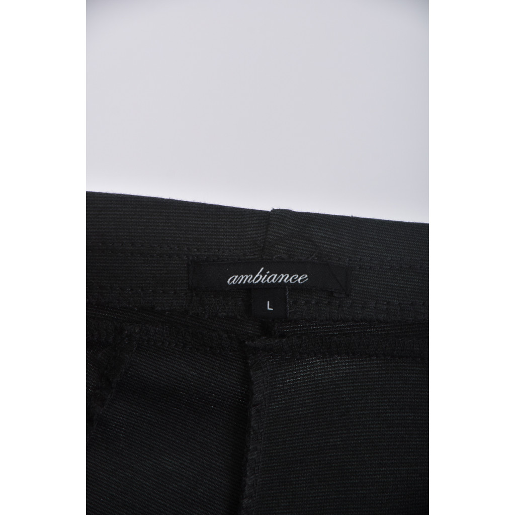 (XL) ambiamce高腰條紋綠色長褲二手衣, , large