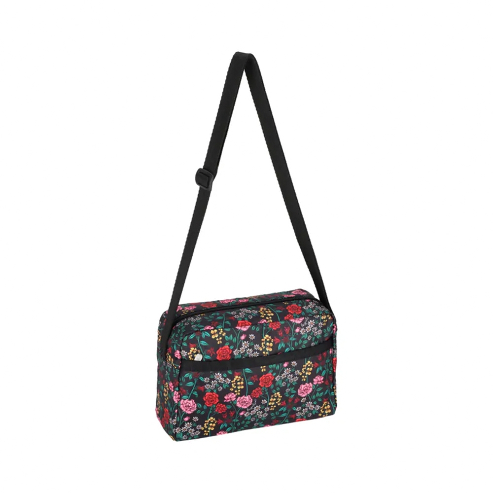 |快速出貨|Lesportsac Daniella Crossbody 拉鍊斜背包 側背包 送禮-馥郁花語, , large