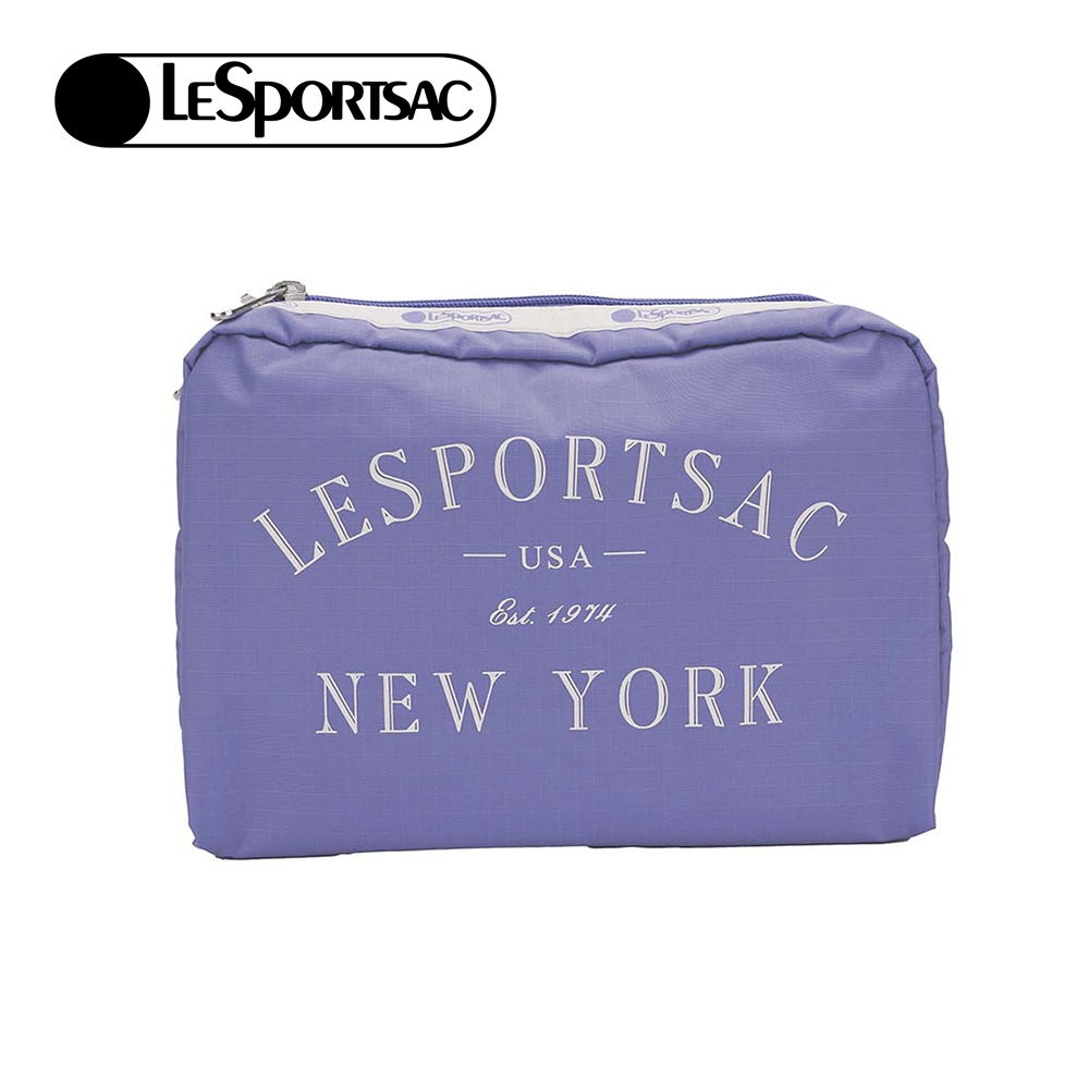 LeSportsac Extra Large Rectangular Cosmetic 加大型收納化妝包/ 品牌LOGO, , large