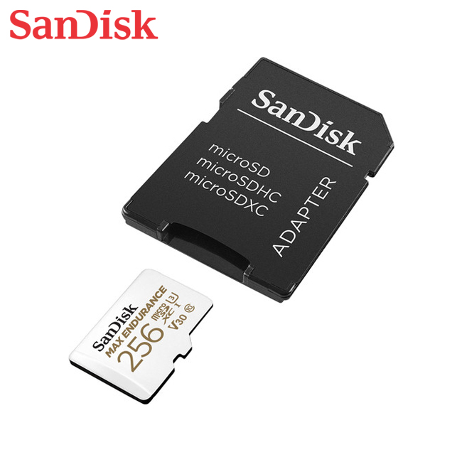 【SanDisk】MAX ENDURANCE 256G UHS-I V30 U3 microSDXC 記憶卡, , large