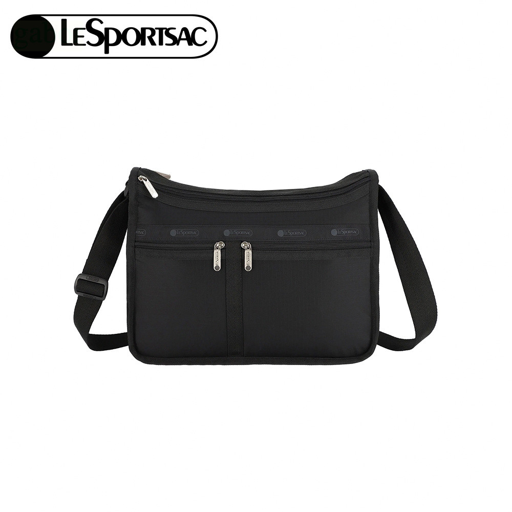 LeSportsac Deluxe Everyday Bag 經典斜背包 送禮-永恆黑, , large
