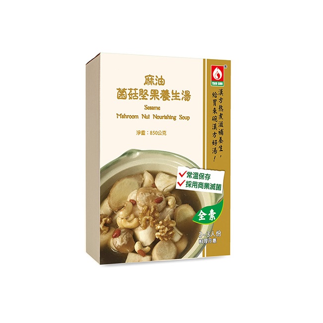 Formosa Zan-Sesame Oil Mushroom Nut Sou