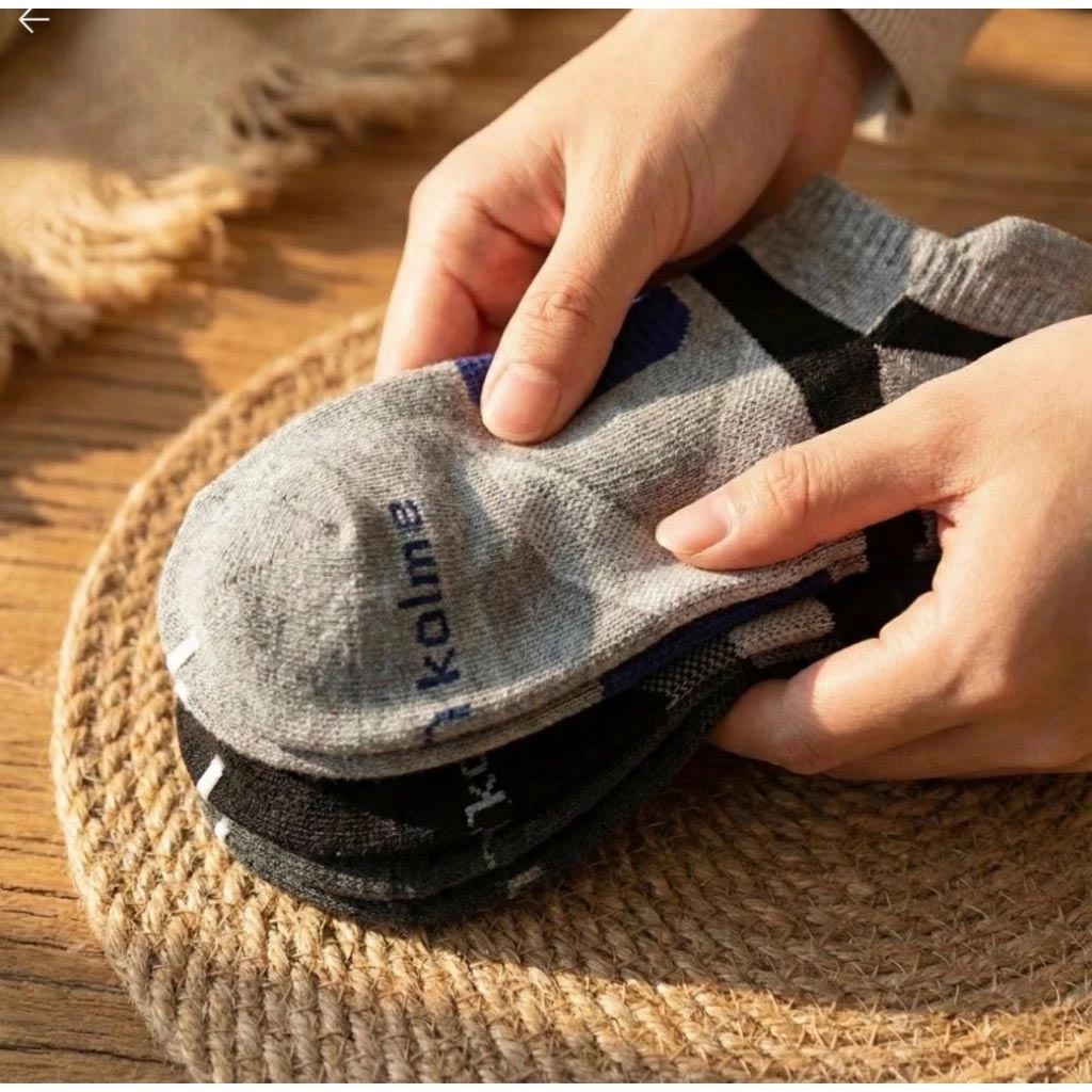 [Kaimei Cotton Industry] 6 pairs set, random and excellent, MIT made in Taiwan, top-notch sweat-absorbent and deodorant, small ears, boat-shaped arch socks, sports socks, thickened and deodorized, 24-28cm, , large