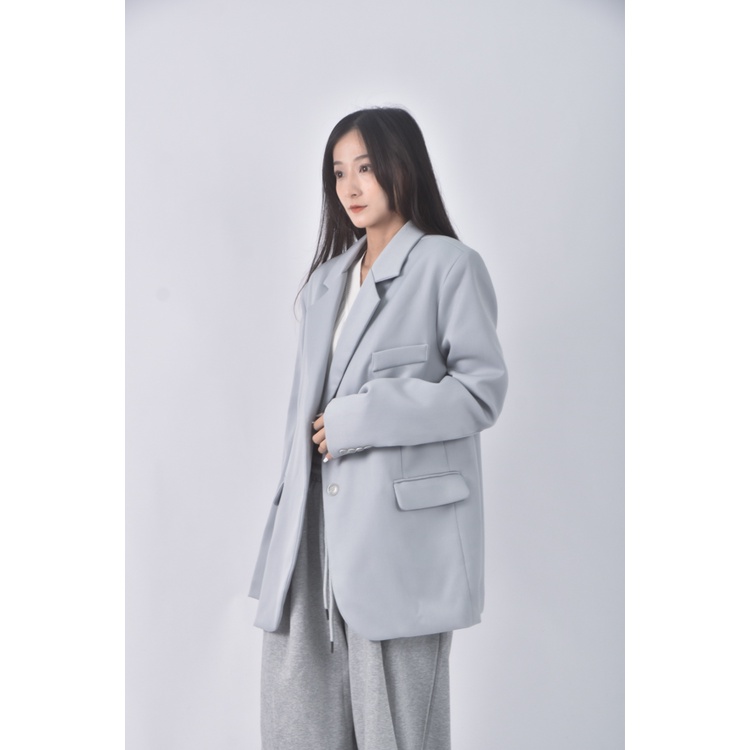 (L) morgan質感綠色外套二手衣, , large