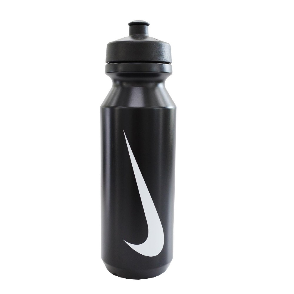 NIKE 大嘴巴水壺2.0 32OZ/946ml 隨身杯 水瓶 公路 騎行 自行車 腳踏車 健身 運動 擠壓式 防漏 黑