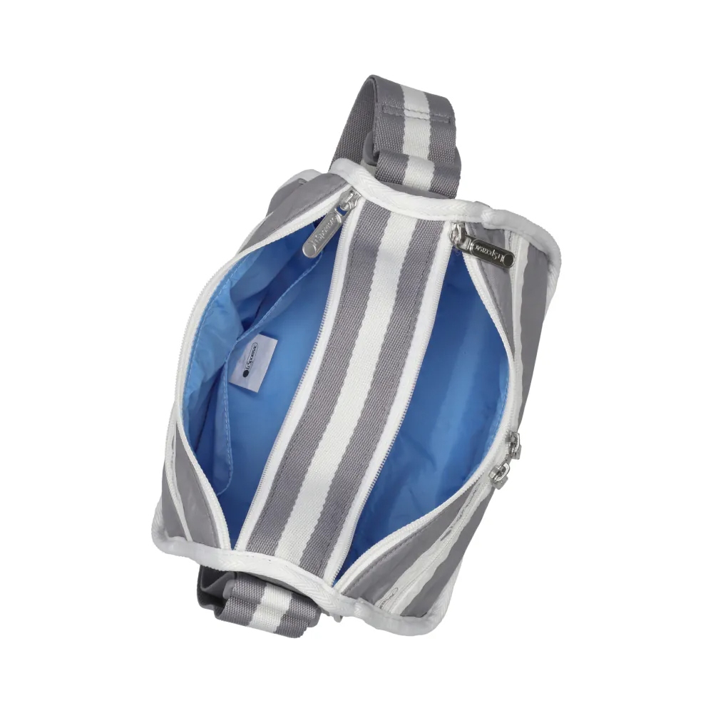 |快速出貨|Lesportsac Small Everyday Bag 小型斜背包 送禮推薦-滾邊寧靜灰, , large
