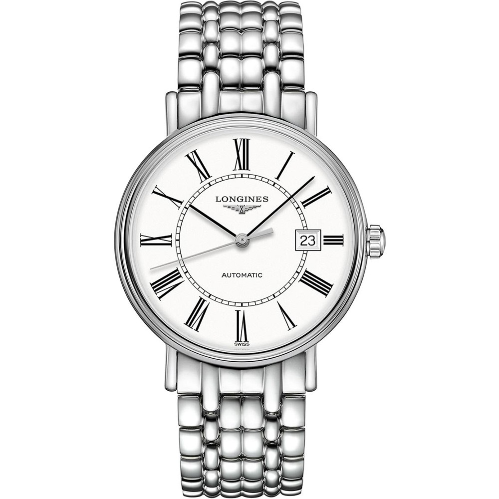 LONGINES 浪琴 Presence 羅馬機械錶-40mm L49224116, , large