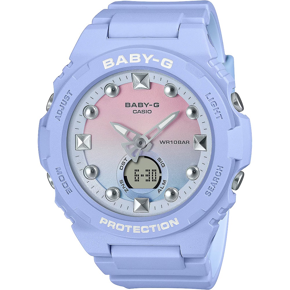 CASIO 卡西歐 BABY-G 冬日漸層女錶 手錶 BGA-320-2A1