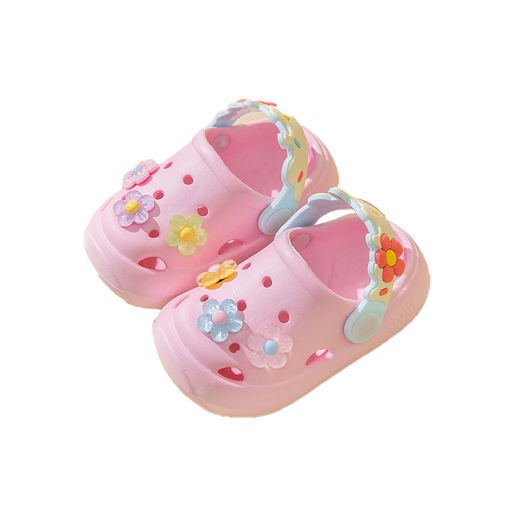 兒童可愛軟底防滑洞洞鞋, , large