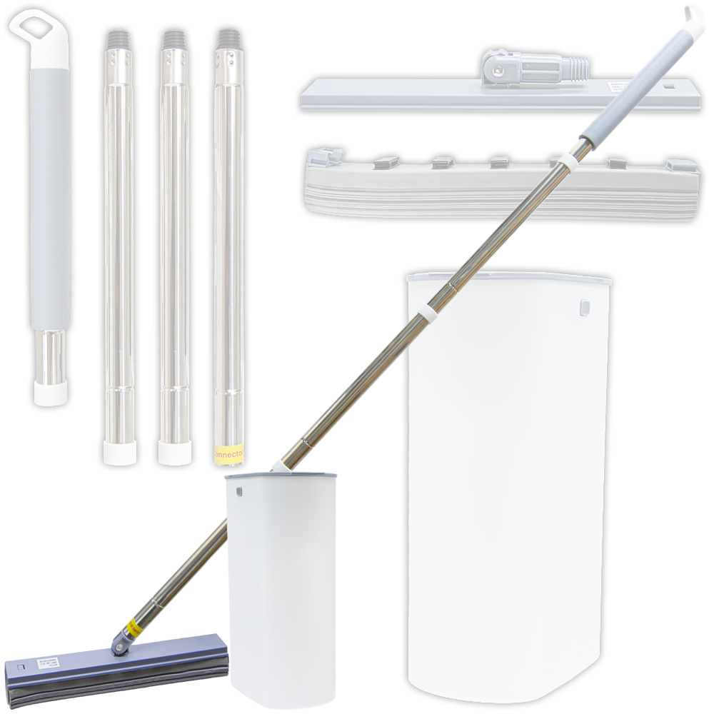 [7-Nice]梅林免手洗膠棉拖把, , large