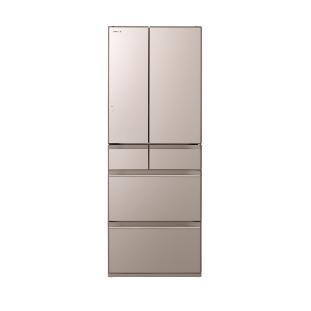 HITACHI 614L Inverter 6-Door Glass Refrigerator RHW620RJ, , large