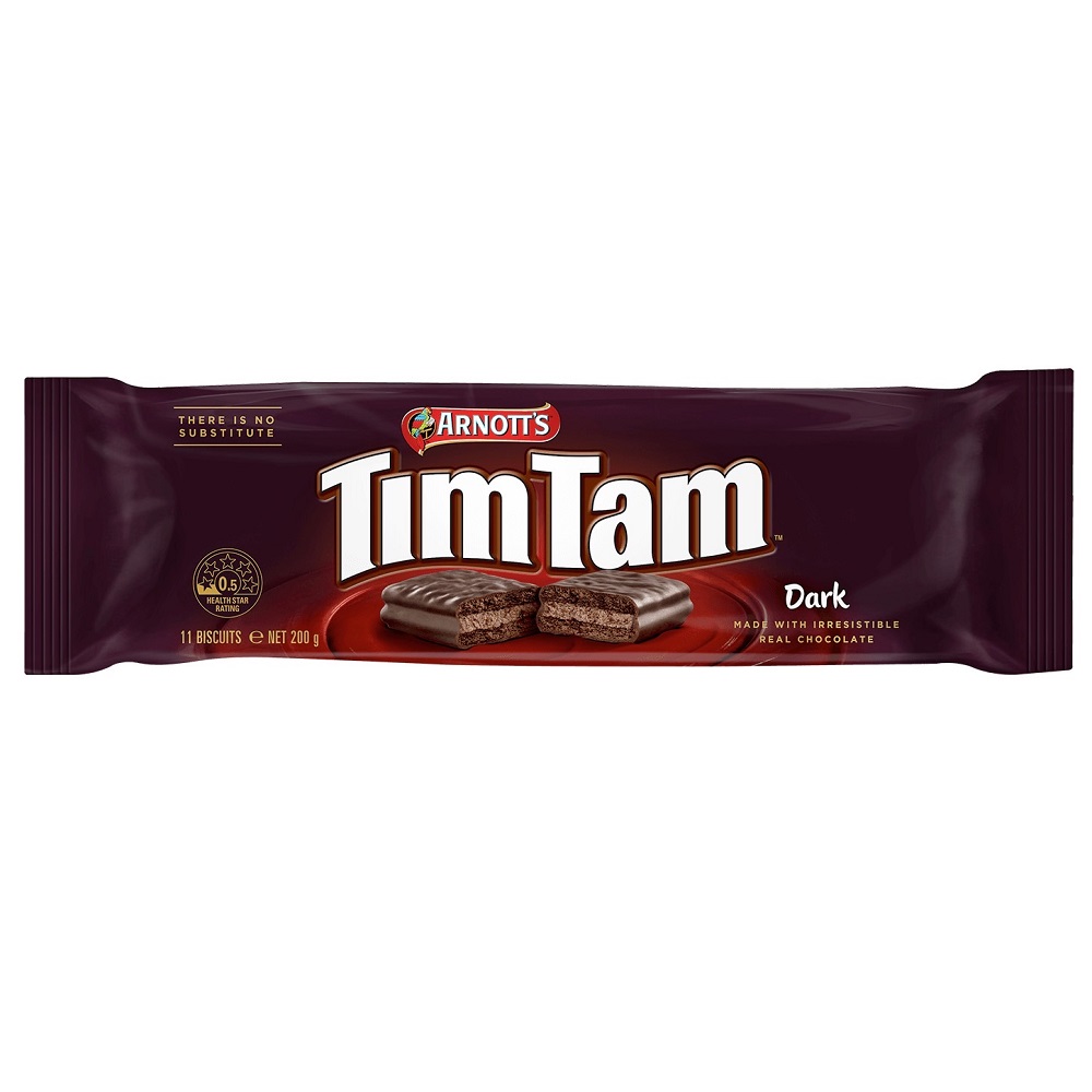 Tim Tam Classic Dark Chocolate Biscuits 