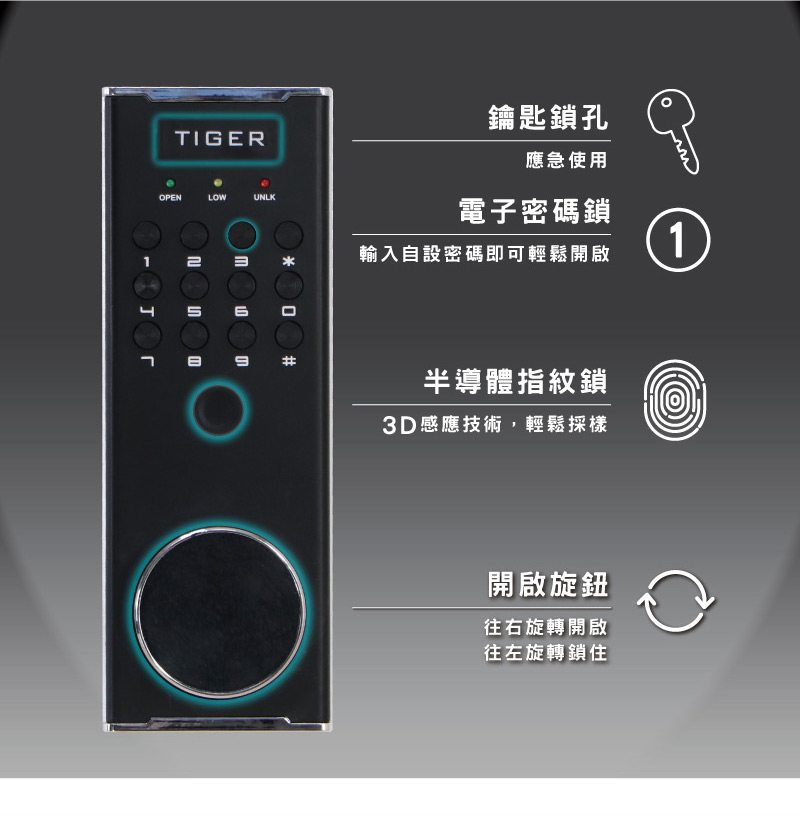 【LOGIS】智能防盜保險櫃 指紋保險箱 密碼保險箱 金庫 全鋼防盜箱  電子防盜箱 語音【BGD-60】, , large