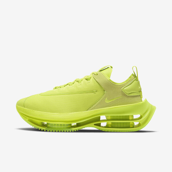 Kixpress-Nike Wmns Zoom Double Stacked 女鞋 運動 休閒 柔軟 透氣 螢黃 [CV8474-300], , large