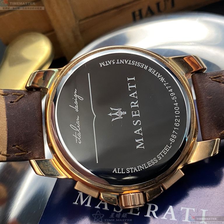 [TIMEMASTER] MASERATI watch, 44mm, R8871621004, , large