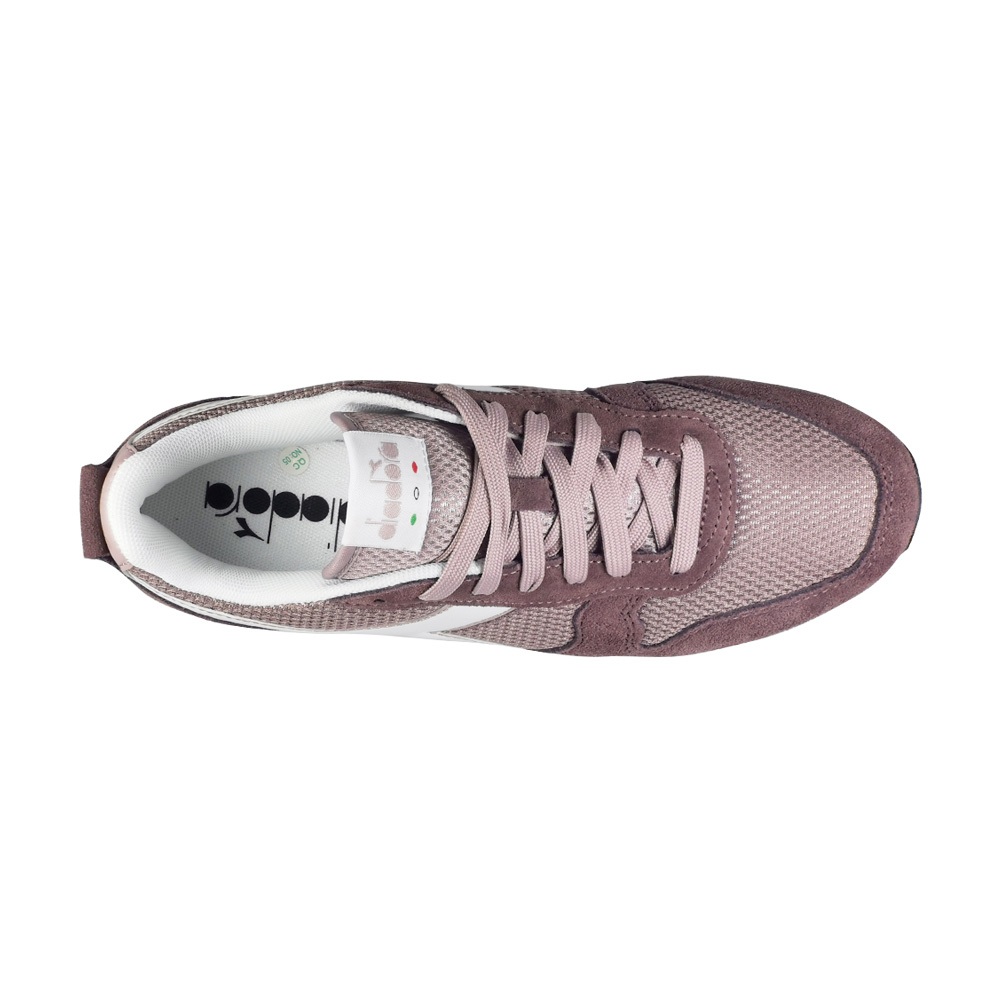 DIADORA迪亞多那 義大利進口 復古休閒女鞋 女運動鞋 女鞋 OLYMPIA 透氣 緩震 輕量 耐磨 防滑 粉紫, , large