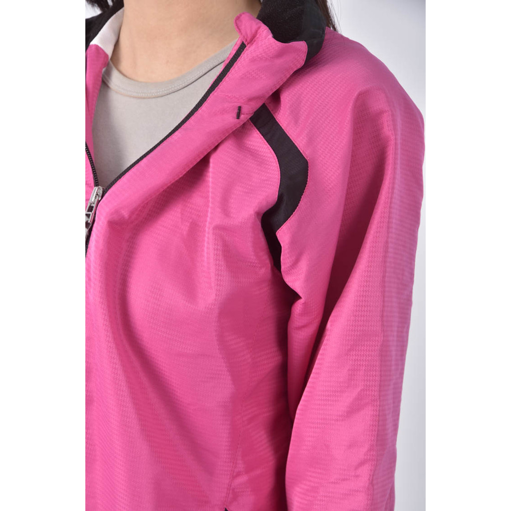 (L) asics防風粉色外套二手衣, , large