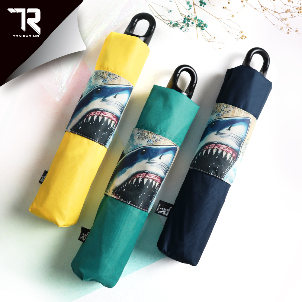 [TDN] Shark Cooling Auto-Fold Umbrella – Instant Close Umbrella (B7433S) – Sunshine Yellow, , large