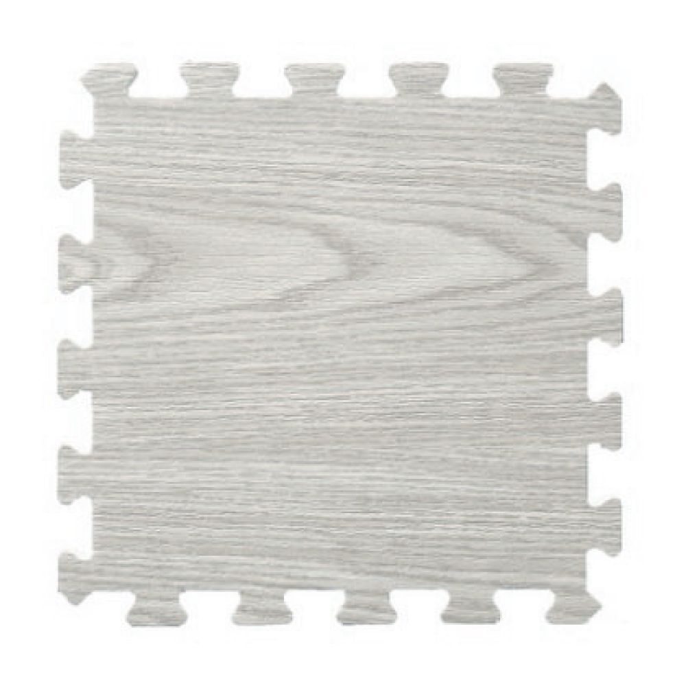 歐風質感木紋地墊(1公分)-灰橡木紋8片