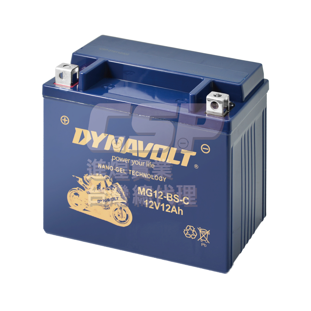 Dynavolt MG12-BS-C Free Shipping The battery is equivalent to YTX12-BS GTX12-BS CTX12-BS Nano Gel Battery, , large