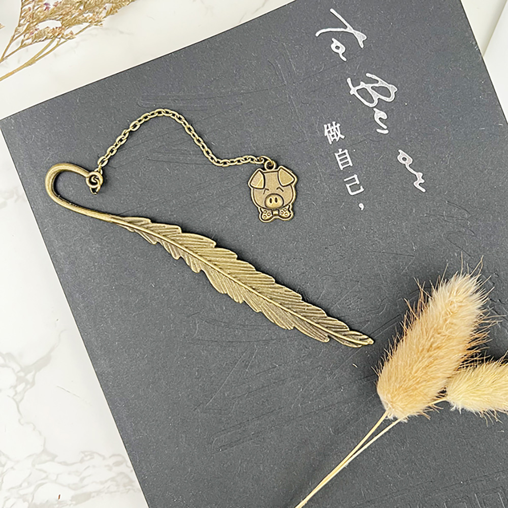 metal-feather-bookmark, , large