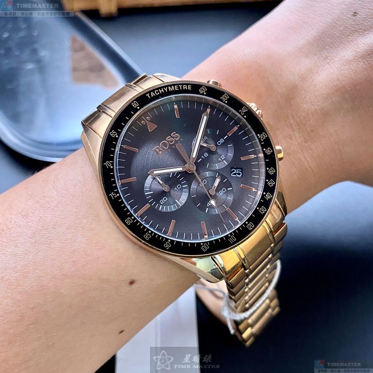 [TIMEMASTER] BOSS watch, 44mm, HB1513632, , large
