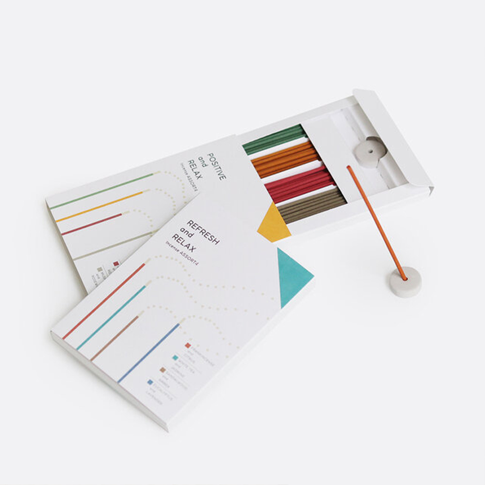 【龜山 Kameyama】 日本綜合線香 一盒四種香味, , large