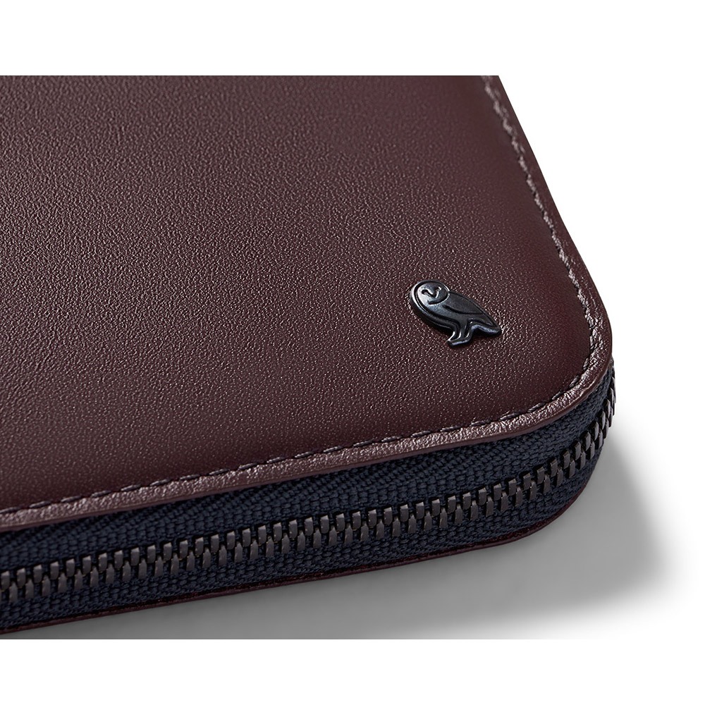 |快速出貨|Bellroy Zip 拉鍊皮夾 短夾 零錢包 卡片收納包 RFID防盜-深紫色, , large