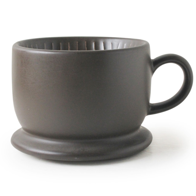 [豐名日本餐具] 咖啡過濾杯 棕釉 / C00CS7-2, , large