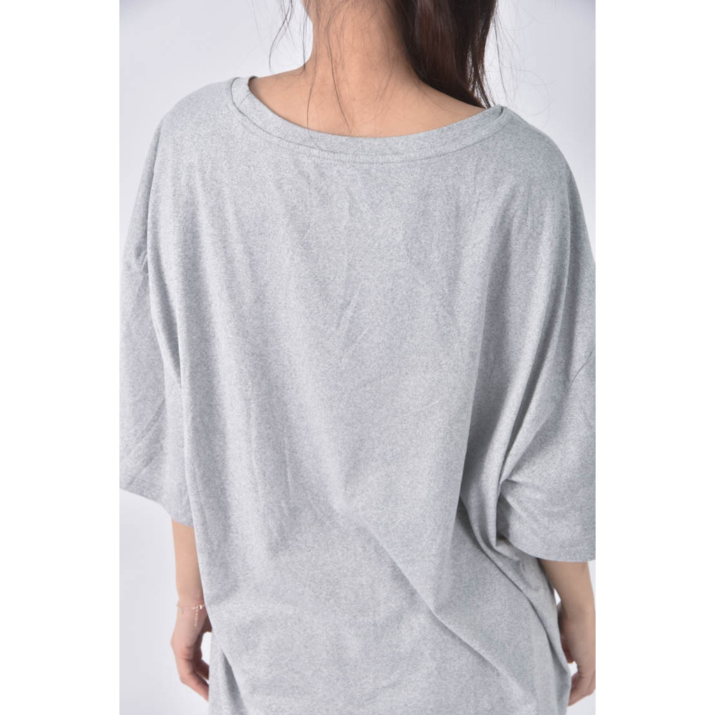 (F) 大圖灰色短袖上衣二手衣, , large