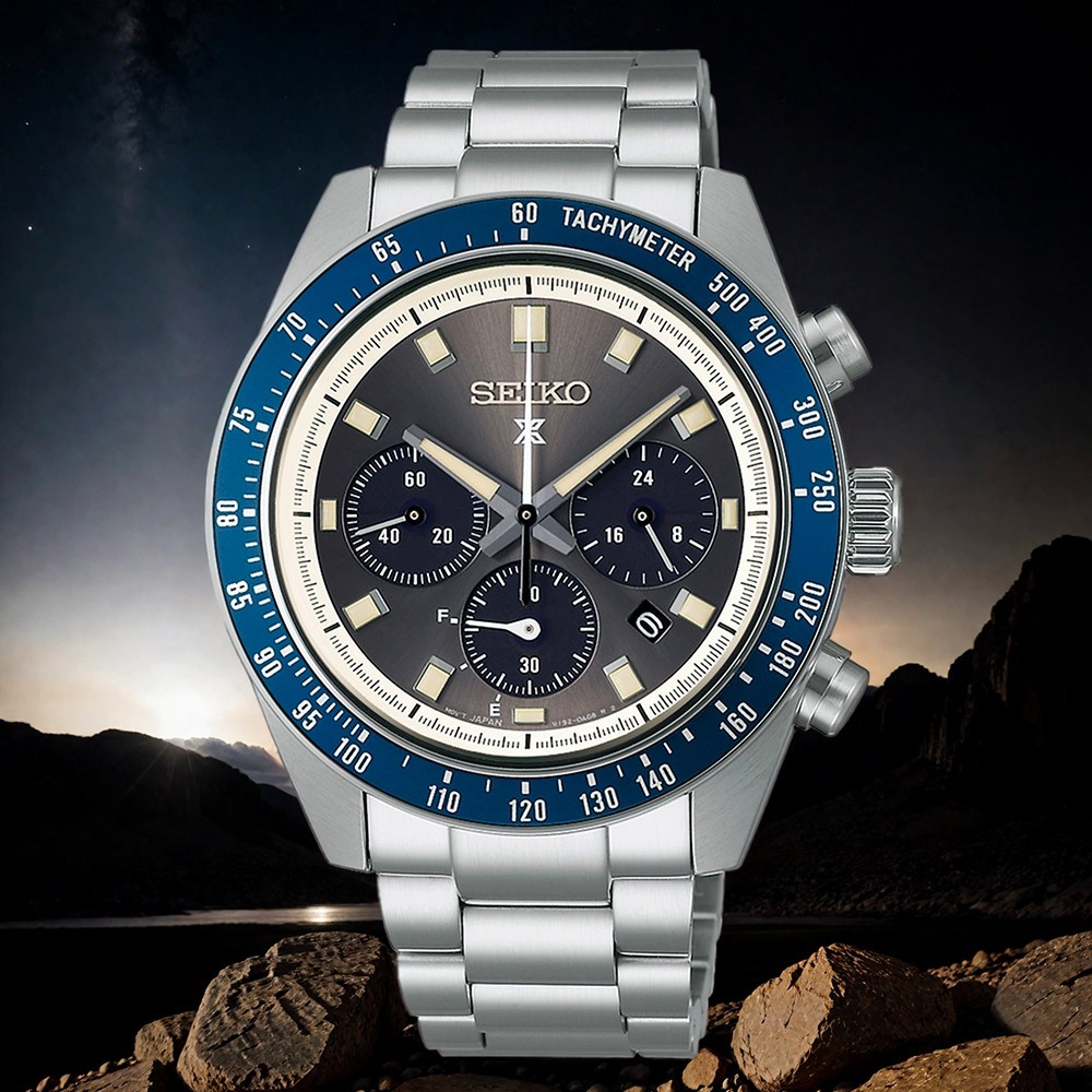 SEIKO 精工 PROSPEX 太陽能三眼計時手錶 SSC939P1/V192-0AH0Z, , large