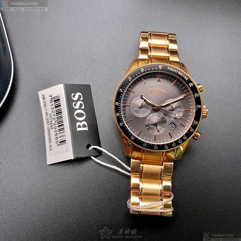 [TIMEMASTER] BOSS watch, 44mm, HB1513632, , large