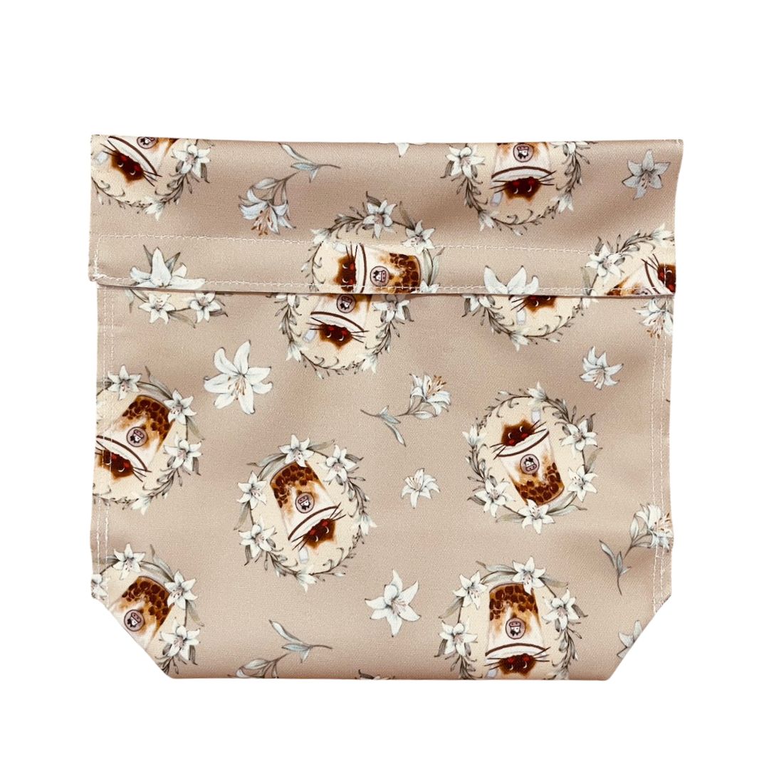 Reusable Sandwich bag ( silicone cloth), , large