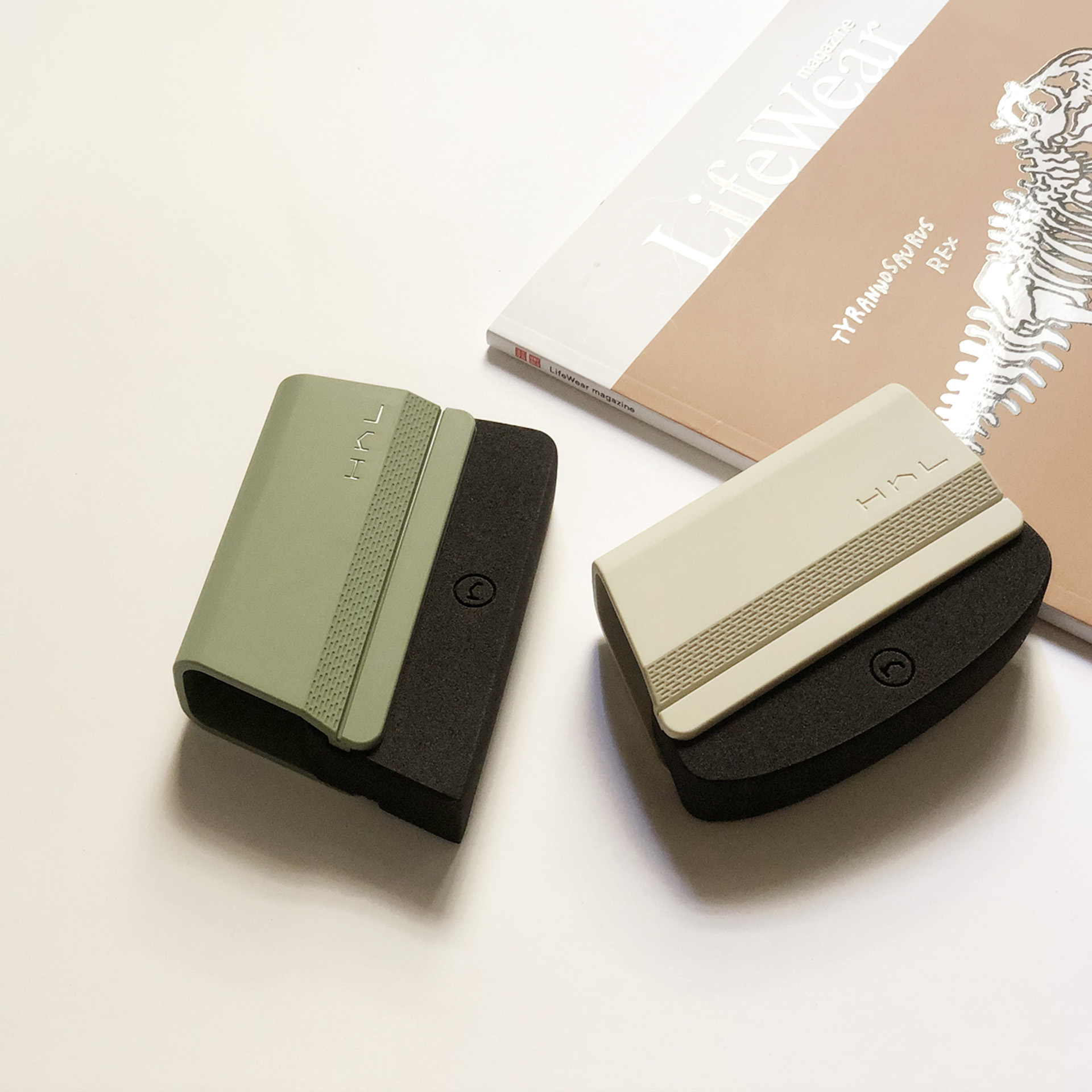 [HhL] MAOZAOZAO-Cleaning Brush / Curved surface (Ink Green), , large