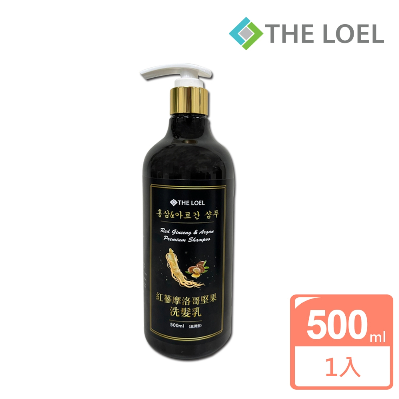 THE LOEL Red Ginseng & Argan Premium Shampoo 500ml, , large