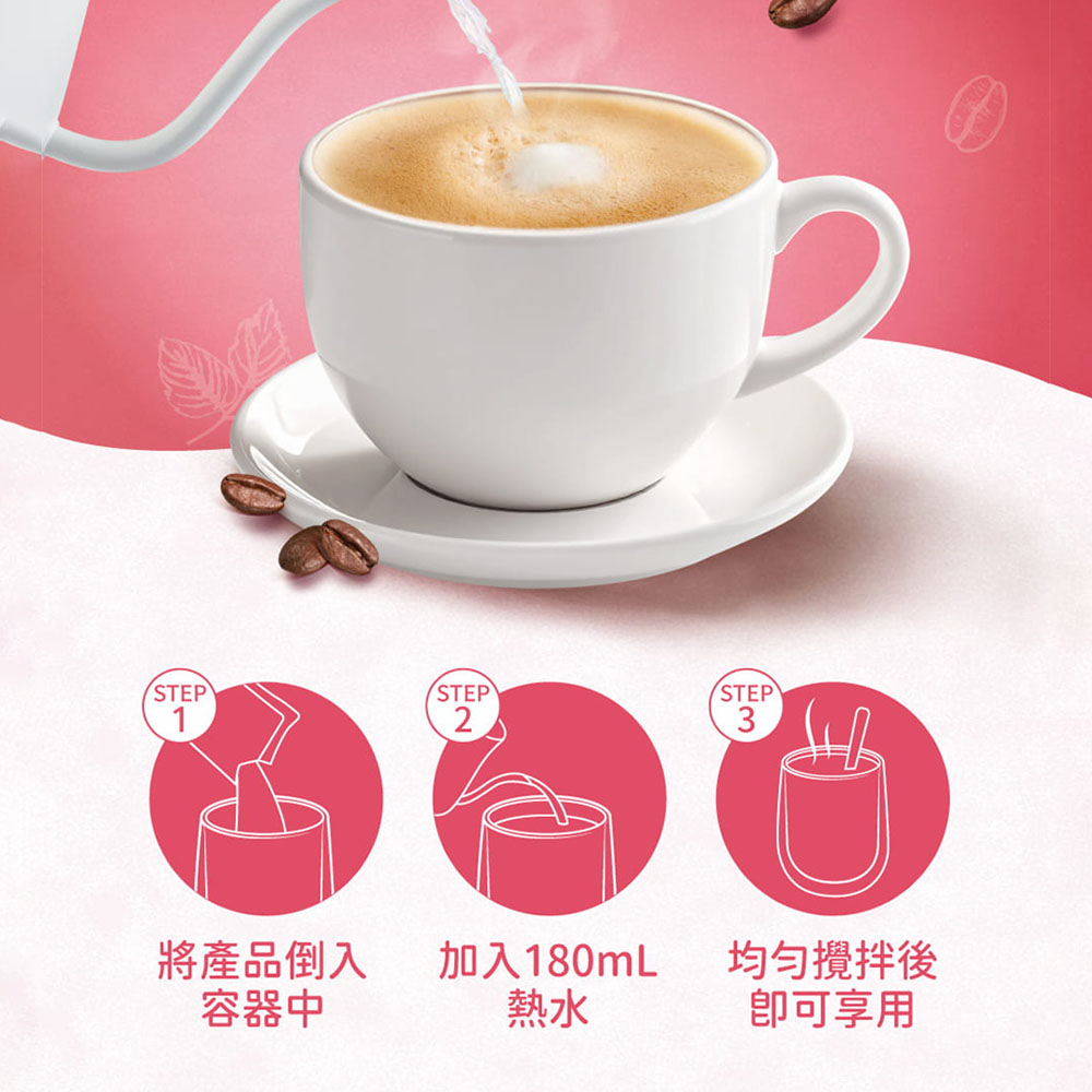 NESCAFE 3in1 Strawberry Latte 18g x6, , large