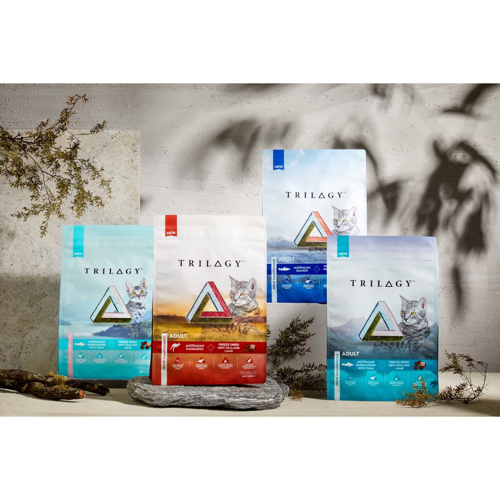 [承佳] 奇境 Trilogy 無穀全貓糧  紐西蘭羊肺凍乾 貓飼料 貓咪凍乾 全齡貓適用 凍乾 貓凍乾, , large