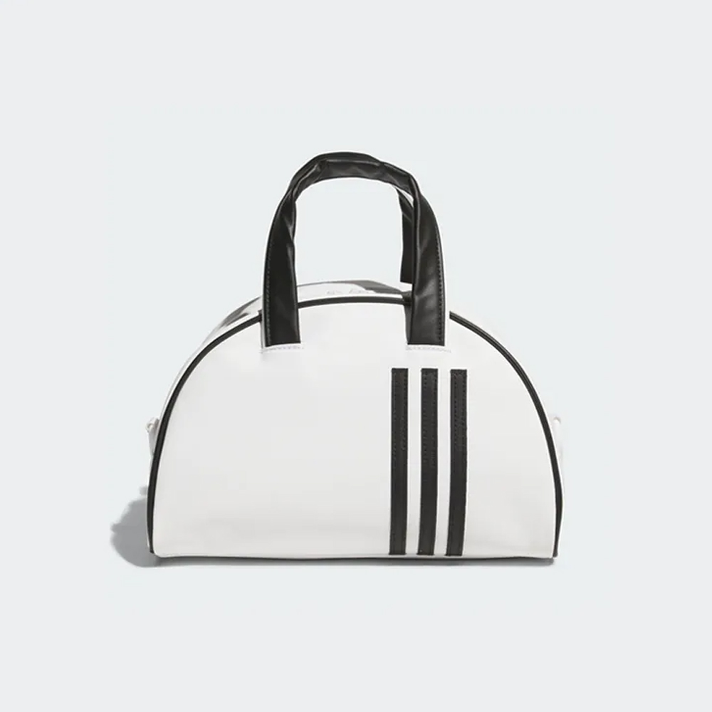 Adidas Golf Tote Bag &ndash; Half-Moon Triple-Stripes Design (Black/White), , large