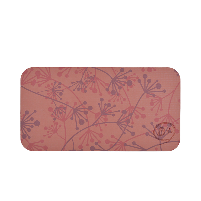 【Monster】 Soft Diatomaceous Earth Soap Dish Absorbent Mat (19x10cm) &ndash; Cloudy Sea Blossom, , large
