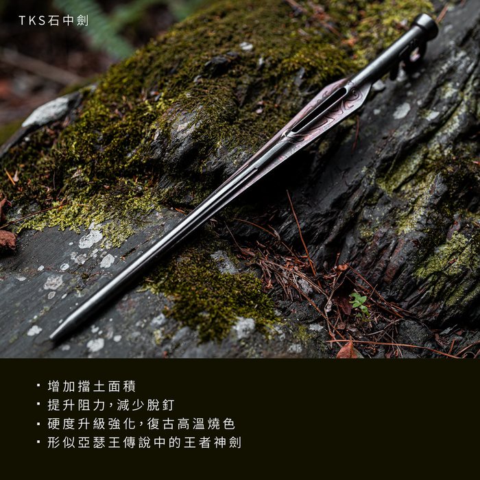 30cm Stainless Steel Casting Peg, , large