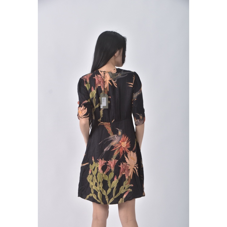 (S) allsaintsv領黑色洋裝二手衣, , large