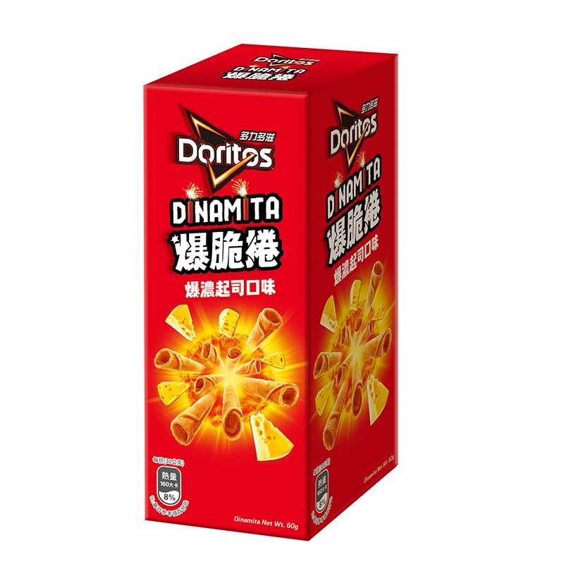 多力多滋爆脆捲爆濃起司口味玉米捲60g