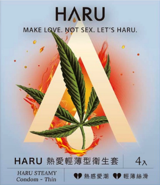 【HARU含春】熱愛輕薄型保險套 4入X2盒衛生套, , large