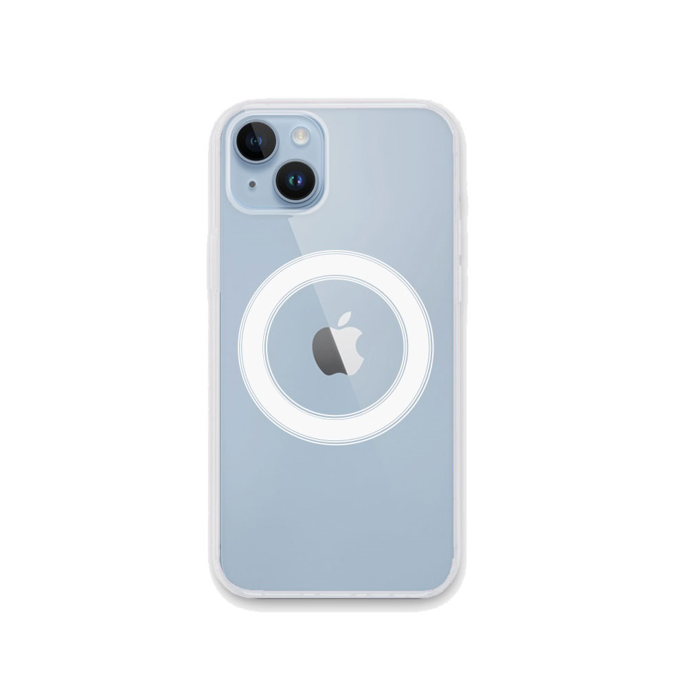 【Timo】iPhone 14 Plus  (6.7吋) 專用 MagSafe磁吸強化防摔透明手機保護殼套, , large